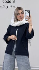 مانتو کتان مدل دریا کد 09298 A-20 - Image 6