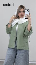 مانتو کتان مدل دریا کد 09298 A-20