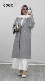 کت بلند مدل سحرناز کد 09323 A-18 - Image 7