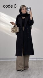 کت بلند مدل مانلیا کد 09317 A-9 - Image 3