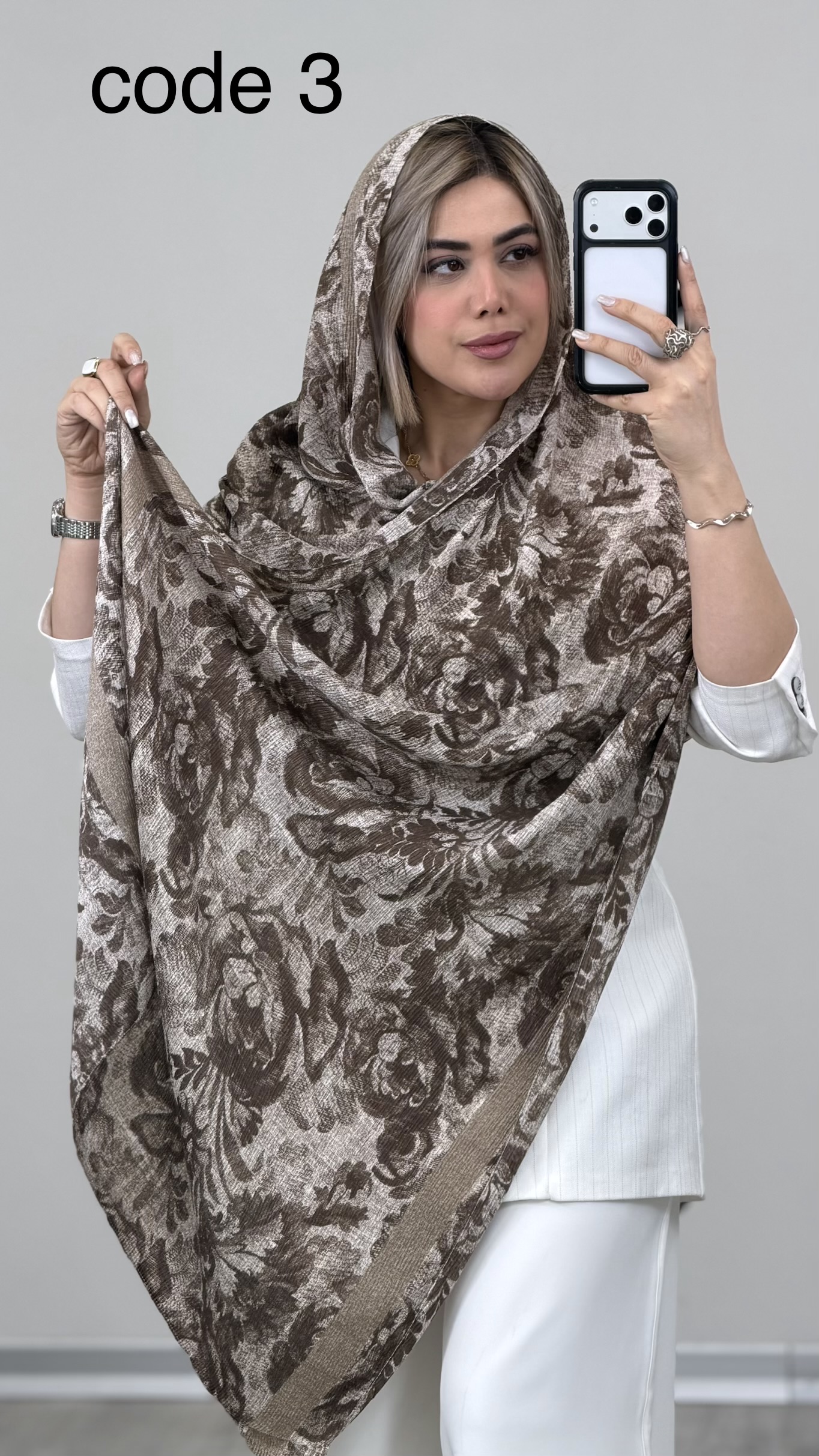 IMG_0331 شال کد 0382 - Image 1