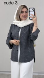 شومیز مدل گلنوش کد 09325 A-20 - Image 5