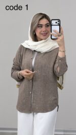 شومیز مدل گلنوش کد 09325 A-20 - Image 2