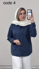 شومیز مدل گلنوش کد 09325 A-20 - Image 4