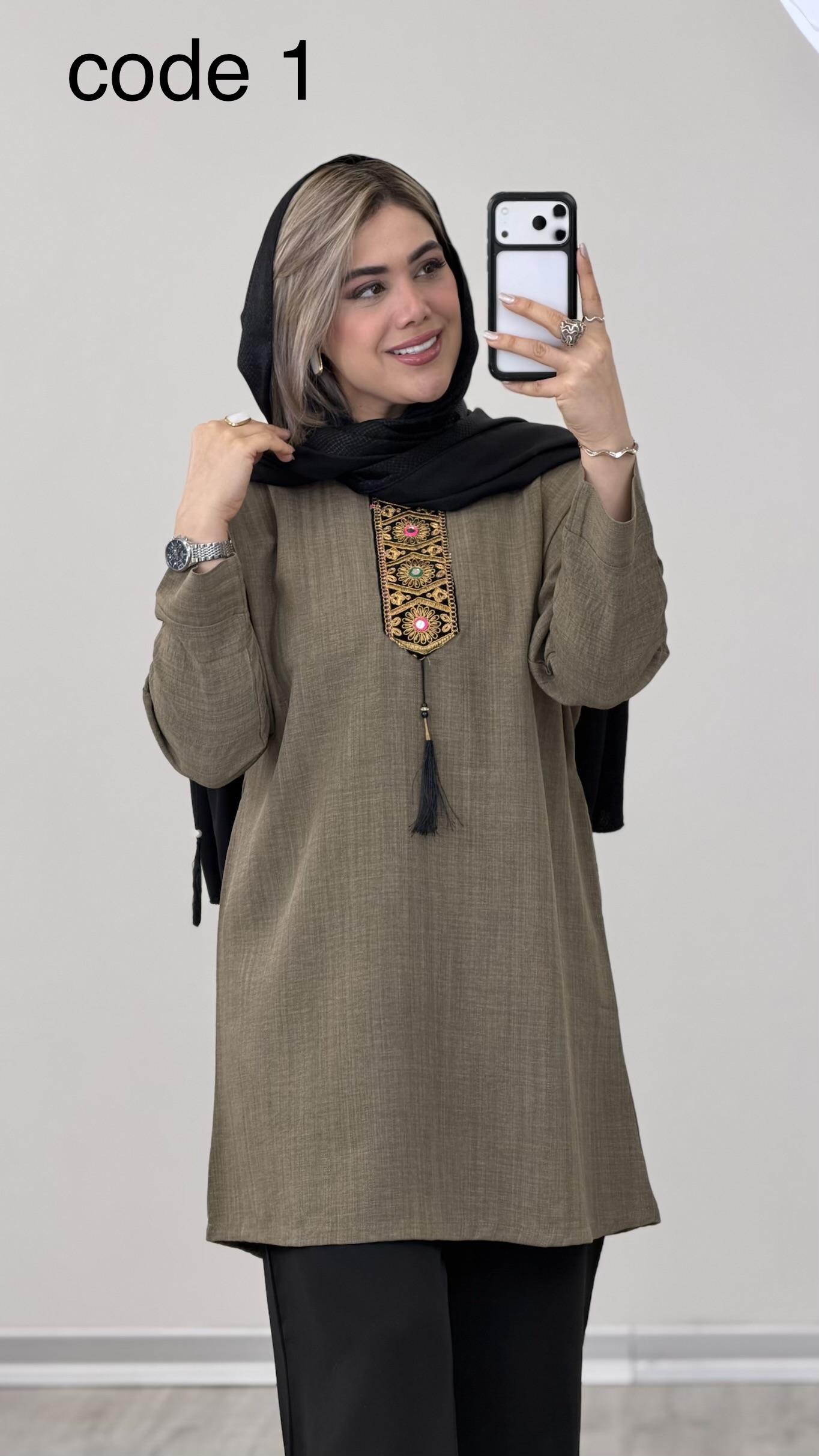 IMG_0382 تونیک مدل السانا کد 09326 A-15 - Image 1