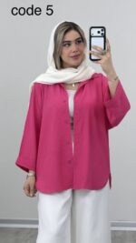 شومیز مدل مینو کد 09327 B-18