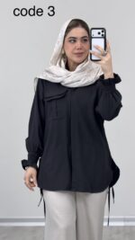 مانتو آستین کش کد 09336 A-22 - Image 4