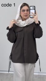 مانتو آستین کش کد 09336 A-22 - Image 5