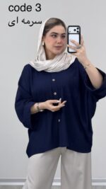 شومیز مدل گلارین کد 09332 A-8 - Image 6