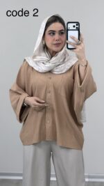 شومیز مدل گلارین کد 09332 A-8 - Image 7