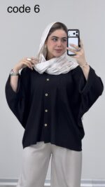 شومیز مدل گلارین کد 09332 A-8 - Image 8