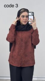 شومیز مدل ستاره کد 09341 A-7