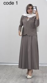 کت و دامن مدل ندا کد 09345 - Image 6