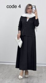 کت و دامن مدل ندا کد 09345 - Image 4