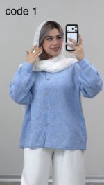 شومیز لینن مدل ژیلا کد 09359 A-9 - Image 7