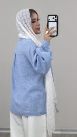شومیز لینن مدل ژیلا کد 09359 A-9 - Image 6