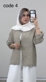 شومیز لینن مدل ژیلا کد 09359 A-9