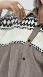 شومیز‌ مدل نسیم کد 09346 A_12 - Image 5