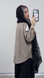شومیز‌ مدل نسیم کد 09346 A_12 - Image 4