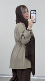 مانتو کمرکش مدل لیانا کد 09360 - Image 3