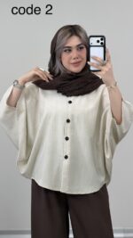 شومیز کیمونو کد 09340 A-11 - Image 2