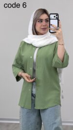 شومیز مدل ارکیده کد 09355 - Image 7