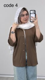 شومیز مدل ارکیده کد 09355 - Image 6