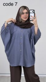 مانتو بابوس کیمونو کد 09353 - Image 6