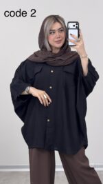 مانتو بابوس کیمونو کد 09353 - Image 9