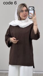 شومیز مدل فریال کد 09372 A-17 - Image 6