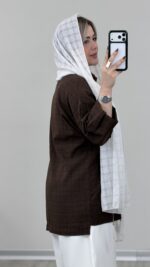 شومیز مدل فریال کد 09372 A-17 - Image 9