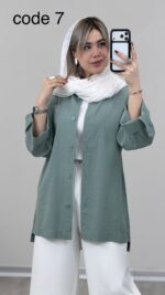 شومیز مدل فریال کد 09372 A-17 - Image 2
