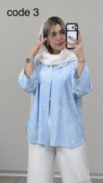 شومیز مدل ماهور کد 09371 B-10 - Image 6