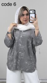 شومیز مدل ماهور کد 09371 B-10 - Image 8