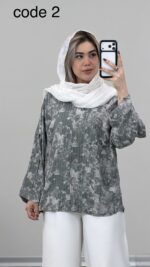 شومیز مدل سانای کد 09362 - Image 5