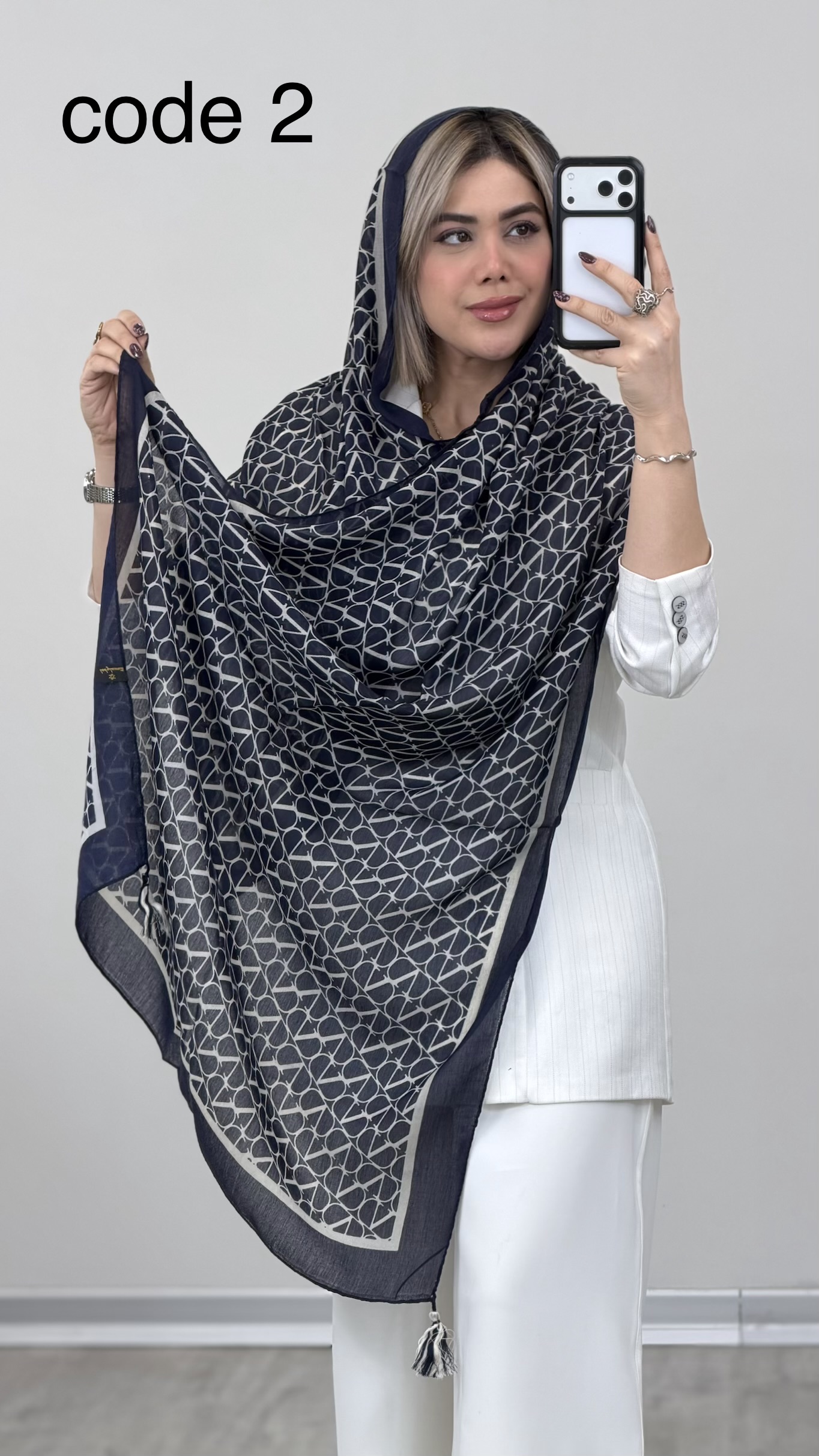 IMG_1110 شال کد 0392 - Image 1