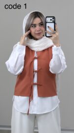 وست + شومیز مدل مهرو کد 09392 B-2 - Image 3