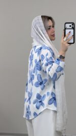 شومیز مدل رایا کد 09397 B-10 - Image 2