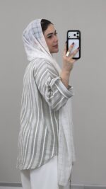 شومیز مدل چکامه کد 09400 B-10 - Image 2