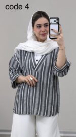 شومیز مدل چکامه کد 09400 B-10 - Image 6