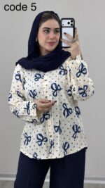 شومیز مدل شادی کد 09402 B-5