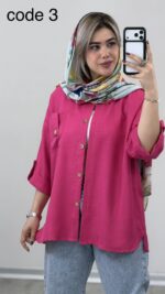 شومیز مدل رویا کد 09403 B-15 - Image 8