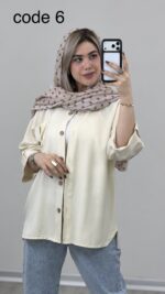 شومیز مدل رویا کد 09403 B-15 - Image 7