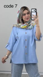 شومیز مدل رویا کد 09403 B-15
