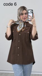 مانتو مدل مرجان کد 09404 B-8 - Image 8