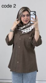 مانتو مدل مرجان کد 09404 B-8