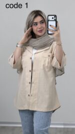 مانتو مدل مرجان کد 09404 B-8 - Image 4