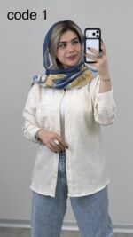 شومیز مدل محیا کد 09406 B-10 - Image 5