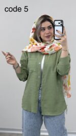 شومیز مدل محیا کد 09406 B-10 - Image 6