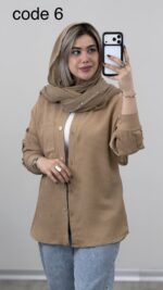 شومیز مدل محیا کد 09406 B-10